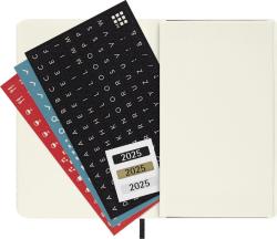 Moleskine 12 Monate Wochen Notizkalender 2025, Pocket/A6 - gebunden