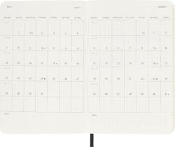 Moleskine 12 Monate Wochen Notizkalender 2025, Pocket/A6 - gebunden