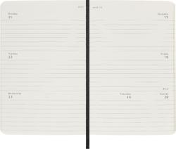 Moleskine 12 Monate Monats Notizkalender 2025, Pocket/A6 - gebunden