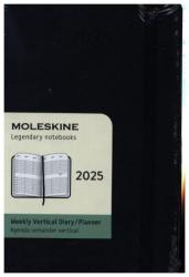 Moleskine 12 Monate Wochenkalender 2025, Pocket, Schwarz - gebunden