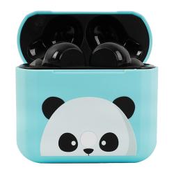 Ohrhörer TWS Panda kabellos blau