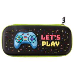 I-TOTAL 3D Hard Case Let's Play Game Over 10 x 23 x 4,5 cm bunt