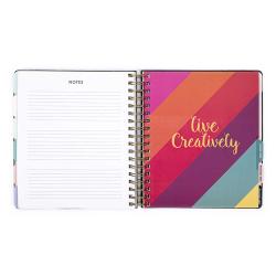 Kalender Do Everything With Love 2025 12 Monats-Planner + 3 Stickerbögen bunt  