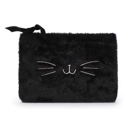 Kosmetiktasche Katze Pop+posh Serie Cozy schwarz