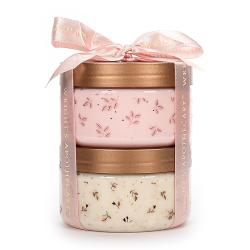 Geschenk-Set Body Scrub + Butter Posh+pop Serie Cozy