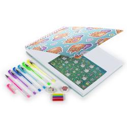 Sketchbuch-Set A4 Dreampop blau