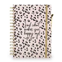 Notitzbuch und Stift Posh + Pop Animal