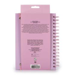 Notizbuch inkl. 4 Leuchtstifte Posh + Pop Karo