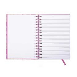 Notizbuch inkl. 4 Leuchtstifte Posh + Pop Karo