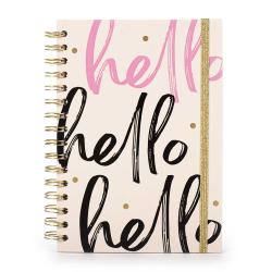 Notizbuch inkl. 4 Leuchtstifte Posh + Pop Hello