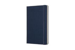 Moleskine Sapphire Blue Notebook Large Dotted Hard - gebunden