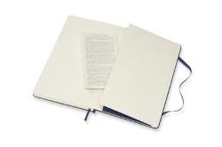 Moleskine Sapphire Blue Notebook Large Dotted Hard - gebunden