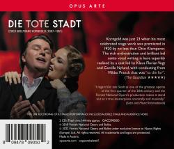 Erich Wolfgang Korngold: Die tote Stadt, 2 Audio-CD - CD