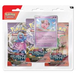 Pokémon KP05 3-Pack Blister Gewalt der Zeiten bunt