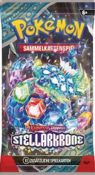 Pokémon Sammelkartenspiel Stellarkrone Booster 1 Stück sortiert