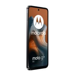 Smartphone mit Motorola-Logo auf dem Bildschirm. Modellbezeichnung moto g34 5G.