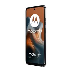 Smartphone mit Motorola-Logo auf dem Bildschirm. Modellbezeichnung moto g34 5G.