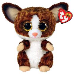 TY BEANIE BOO'S Plüschtier Buschbaby Binky 15 cm braun