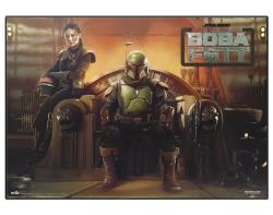 Schreibunterlage Star Wars - Boba Fett 50 x 35 cm bunt