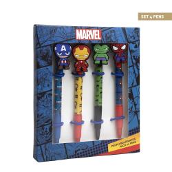 Kugelschreiber Marvel's The Avengers 4er Set bunt