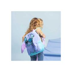 Kinderrucksack mit Ohren Serie Stitch 21 x 27 x 9 cm blau