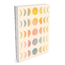 Notizbuch Studio Oh! Mondphasen 16,5 x 21 cm Hardcover 192 linierte Seiten bunt