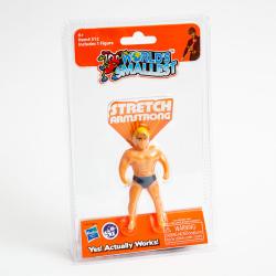 World's Smallest Stretch Armstrong dehnbar 9,7 cm bunt