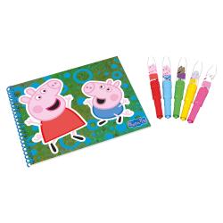 Kreativ-Set Peppa Wutz Blowing Markers 7-teilig mehrere Farben 