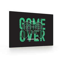 Schreibunterlage Gamer 60 x 40 cm schwarz/grün