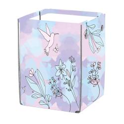 Stifteköcher Kolibri rosa/blau/violett