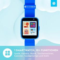 SILVERGEAR Kinder Smartwatch blau