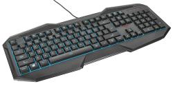 TRUST Gaming Keyboard GXT 830-RW Avonn mit LED-Beleuchtung