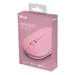 Trust PUCK Wireless Rechargable Mouse pink