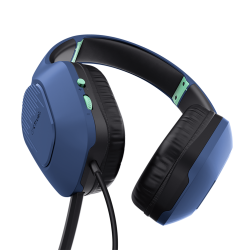 Trust GXT415B ZIROX Headset blue