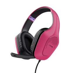 Trust GXT415P ZIROX Headset pink