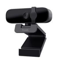 TRUST Tanor 1080p Full HD-Webcam schwarz