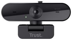 TRUST Tanor 1080p Full HD-Webcam schwarz