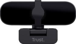 TRUST Tanor 1080p Full HD-Webcam schwarz