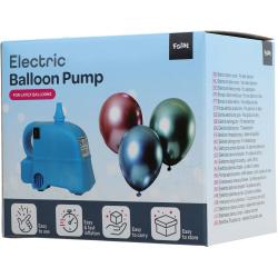 FOLAT Elektrische Ballonpumpe blau