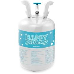 Heliumflasche Set Happy Birthday 30 l inklusive 12x Latex-, und 4x Heliumballons 