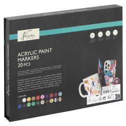 NASSAU Fine Art Acrylfarbenstift-Set 10-teilig mehrere Farben