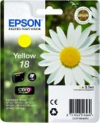 Druckerpatrone in gelb. Marke: Epson. Inhalt: 3,3 ml. Geeignet für verschiedene Epson Expression Home Modelle.