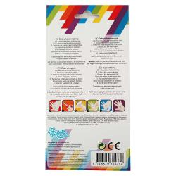 Sticker Tattoos Pride 20 x 10 cm bunt