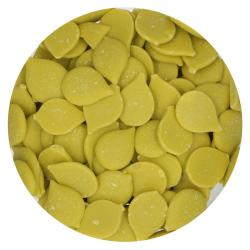 Verpackung von Deco Melts in Limettengrün. Geeignet zum Dippen, Drizzeln und Dekorieren von Backwaren.