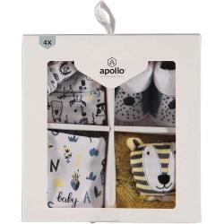 APOLLO Baby Geschenkset Animal bunt