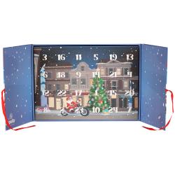 Adventkalender mit 24 Männersocken befüllt