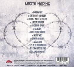 Letzte Instanz: Ehrenwort (Digipak), 1 Audio-CD - CD