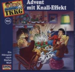 Stefan Wolf: TKKG - Advent mit Knall-Effekt, 1 Audio-CD - CD