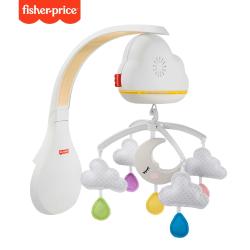 FISHER PRICE Traumhaftes Wolken-Mobile mit Geräuschsensor bunt