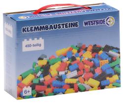 Klemmbausteine-Set 450-teilig mehrere Farben